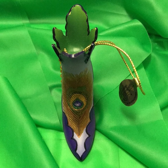 “New England Peacock” Ornament Heirloom Collectible Decor - Picture 4 of 16